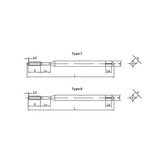 CB-L-NRT (M2~5×0.4~0.8) WN020480P solid carbide forming taps with long shank - Makotools Industrial Supply Tools for Metal Cutting